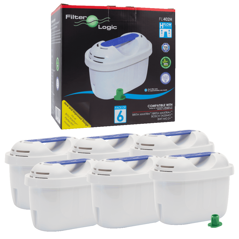 6er-Pack Wasserfilter | ersetzt Brita Maxtra Kartuschen